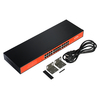 WI-TEK Switch, 24 portos Full Gigabit, 10/100/1000Mbps, beépített tápegység, tápfeszültség: 230Vac, méret 440x180x44mm, működési hőmérséklet: -10°C