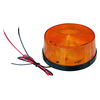 SOLLEYSEC LED villogó, narancs, 60x30mm, 12Vdc, éles villanó fény