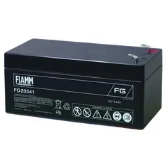 FIAMM FG20341, FIAMM prémium akkumulátor, 12V/3,4Ah, 1,3 kg, h: 134 sz: 65 m: 60mm