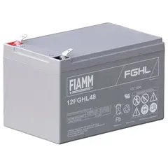FIAMM prémium akkumulátor, 12V/12Ah, 4 kg, h: 151 sz: 98 m: 95mm, tervezett élettartam 10 év