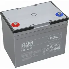 FIAMM 12FGL33, FIAMM prémium akkumulátor, 12V/33Ah, 10,6 kg, h: 196 sz: 130 m: 163mm