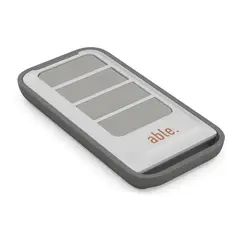 ABLE AB-TX TOH4 433P – Professzionális 4-csatornás  433,92 MHz-es ugrókódos távirányító (akár 14 funkcióval) max. 300m hatótávolság