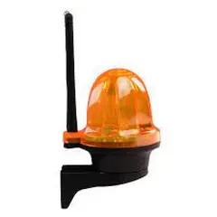 TIGERMAT TM-YET6139LED Univerzális 12V / 24V / 230V AC/DC Villogó, narancs színű, univerzális, LED-es, beépített buzzer