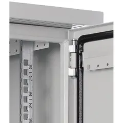 PULSAR 6U / 19” RACK cabinet, wall mounted, vandal-resistant, grey, 600x400