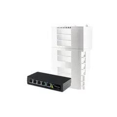 GENATA 4GE(PoE)+1GE(UP-LINK) vízálló PoE, 5X1000MEGABYT