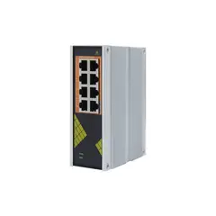 GENATA Ipari 8 portos, Full Gigabit, nem felügyelt PoE Switch