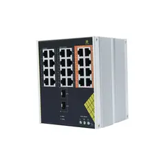 GENATA Ipari 24 portos, Full Gigabites, nem felügyelt PoE és nem PoE SWITCH