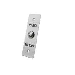 HONNOR SECURITY 1,7 mm vastag rozsdamentes acél 115x40mm Kilépő gomb