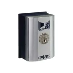 FAAC Kulcsos kapcsoló, egy állású, 24V-os, T10E