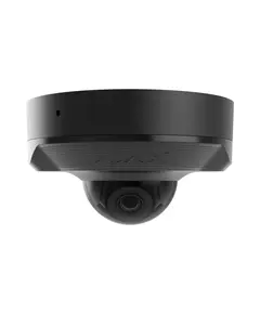 AJAX SYSTEMS Ajax IP mini dome kamera, 5 MP, 2,8 mm, 2880 x 1620 PX, WDR, @ 25 fps (3K UHD) (8EU) ASP, fekete