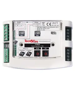 TECNOFIRE Címezhető modul, két felügyelt fizikai / logikai egységgel
