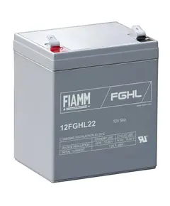 FIAMM 12FGHL22, FIAMM prémium akkumulátor, 12V/5Ah, 1,9 kg, h: 90 sz: 70 m: 101mm