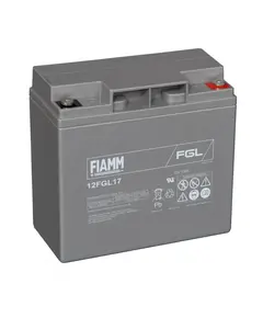 FIAMM 12FGL17, FIAMM prémium akkumulátor, 12V/17Ah, 6 kg, h: 181 sz: 76 m: 167mm