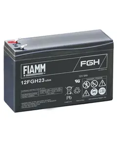 FIAMM 12FGH23Slim, FIAMM prémium akkumulátor, 12V/5Ah, 2 kg, h: 151 sz: 51 m: 95mm
