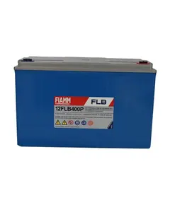 FIAMM 12FLB400P, FIAMM prémium akkumulátor, 12V/105Ah, 34,5 kg, h: 341 sz: 174 m: 214mm