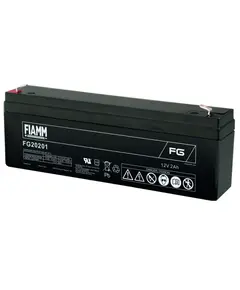 FIAMM FG20201, FIAMM prémium akkumulátor, 12V/2Ah, 0,8 kg, h: 178 sz: 35 m: 60mm
