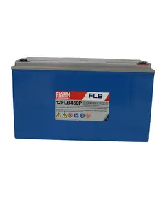 FIAMM 12FLB450P, FIAMM prémium akkumulátor, 12V/120Ah, 38,5 kg, h: 379 sz: 174 m: 214mm
