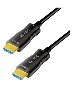 LogiLink HDMI 2.0 -> HDMI 2.0 M/M aktív video kábel 20m fekete AOC