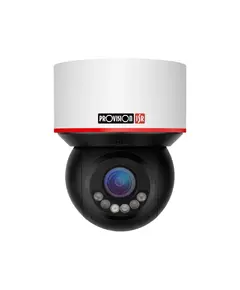 PROVISION-ISR PTZ Mini PTZ dome, 4MP, IP, 4x motoros zoom AI - DDA Analytikas és PoE+ funkció