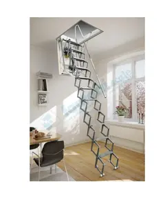 FANTOZZI Motoros padlásfeljáró egyedi méretben, basic kivitelben