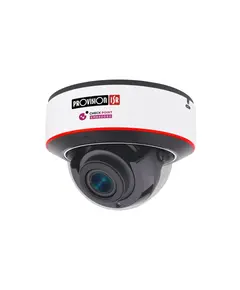 PROVISION-ISR IP dómkamera, 4MP (2592×1520, 1/3" CMOS szenzor), 2.8–12mm varifokális objektív, Check Point™ Quantum IoT Nano Agent, IP67 védelem, DDA2 analitika