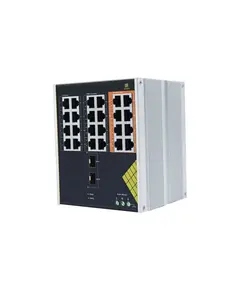 GENATA Ipari 24 portos, Full Gigabites, nem felügyelt PoE és nem PoE SWITCH