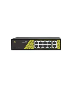 GENATA 8FE(PoE)+2FE(UP-LINK) AI PoE Switch 2DB60WATTOS PORT