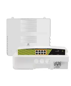 GENATA 8GE(PoE)  AI Gigabit PoE Switch, KÜLTÉRI, VÍZÁLLÓ,