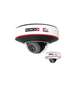 PROVISION-ISR 10m IR 5MP DDA Analytics fix objektíves kis vandálbiztos dómkamera beépített ellenőrző pont védelemmel és kettős rendszer technológiával