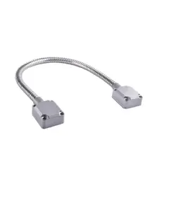 HONNOR SECURITY Kábel átvezető gégecső. Belső átmérő: 11 mm, hossz: 400 mm. Rögzített fej anyaga: ABS műanyag