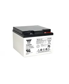 YUASA Ipari VRLA akkumulátor, 12 V, 24 Ah, zárt, gondozásmentes, 12 év élettartam