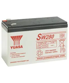 YUASA Ipari VRLA Akkumulátor, 12 V, 8 Ah, zárt, gondozásmentes, 9 év élettartam