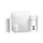 AJAX SYSTEMS Ajax StarterKit Cam White: 1 db AJAX HUB 2, 1 db MotionCam, 1 db DoorProtect, 1 db Spacecontrol, fehér
