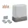 ABLE Kit light AB-KL SL SMALL 600 24 tolókapu-nyitó szett 24V 600kg kapuhoz, vezérléssel, 433,92 MHz-es vevővel, 2 db távirányítóval