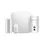 AJAX SYSTEMS Ajax StarterKit Cam Plus: 1 db AJAX HUB Plus, 1 db MotionCam, 1 db DoorProtect, 1 db Spacecontrol, fehér