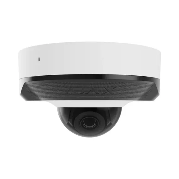 AJAX SYSTEMS Ajax IP mini dome kamera, 8 MP, 4 mm, 3840 x 2160 PX, WDR, @ 20 fps (4K UHD) (8EU) ASP, fehér