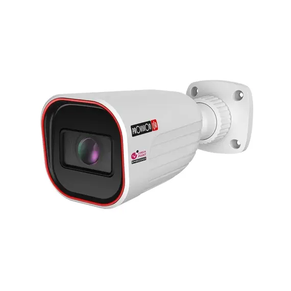 PROVISION-ISR 40m IR 6MP DDA2 Analytics fix objektíves középméretű cső kamera beépített Check Point védelemmel és Dual System technológiával
