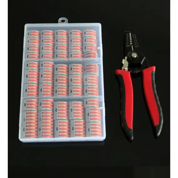 SOLLEYSEC WAGO-rendszerű szerszám nélkül szerelhető sorkapocs