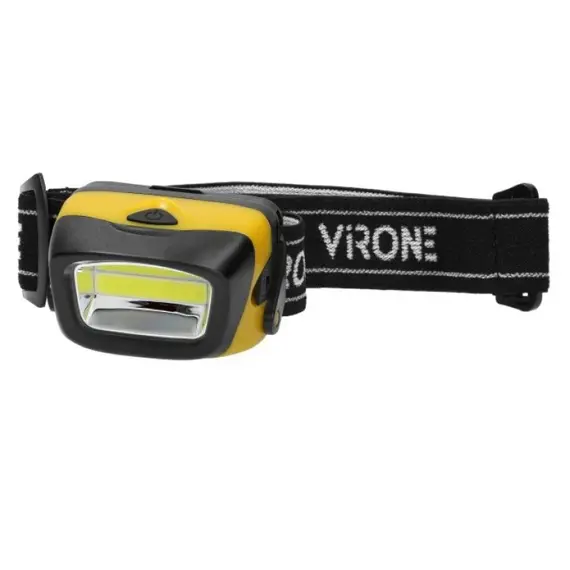 ORNO LED-es COB fényszóró 3 W, 170 lm, 3 x AAA, állítható fejlámpa