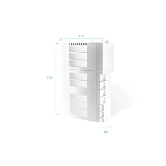GENATA 4GE(PoE)+1GE(UP-LINK) vízálló PoE, 5X1000MEGABYT
