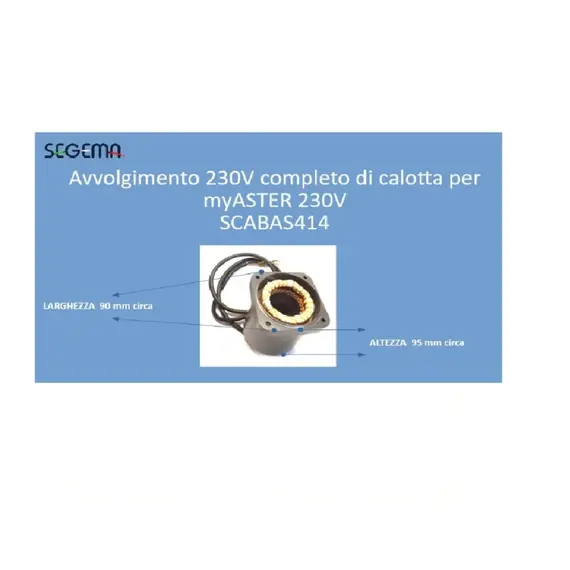 PROTECO Alkatrész, ASTER állórész, rövid