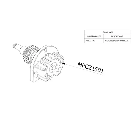 PROTECO Proteco alkatrész
