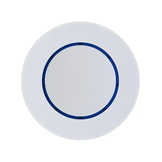 TIGERMAT Távirányító gomb, egy csatornás,  fix kódos, 50-100 méter hatótávolság, kék LED világítás, fehér színű