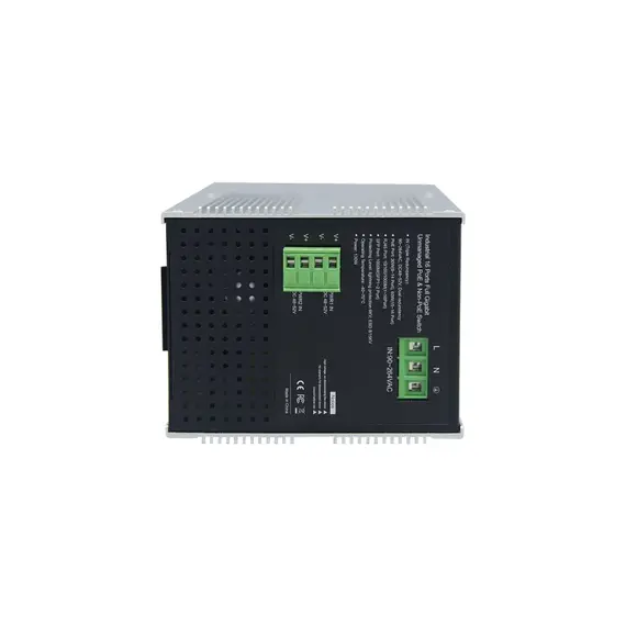 GENATA Ipari 16 portos, Full Gigabites, nem felügyelt PoE Switch