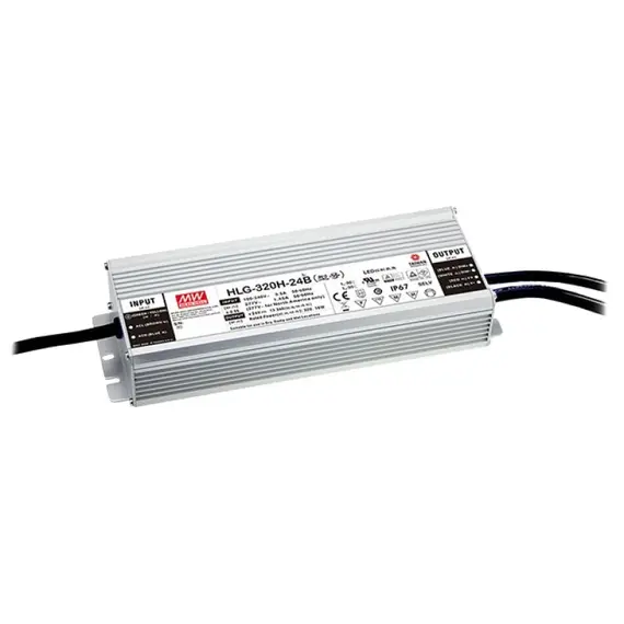 PULSAR HLG-320H-54B 320W 54V 5.95A IP67 LED tápegység fémház kültéri