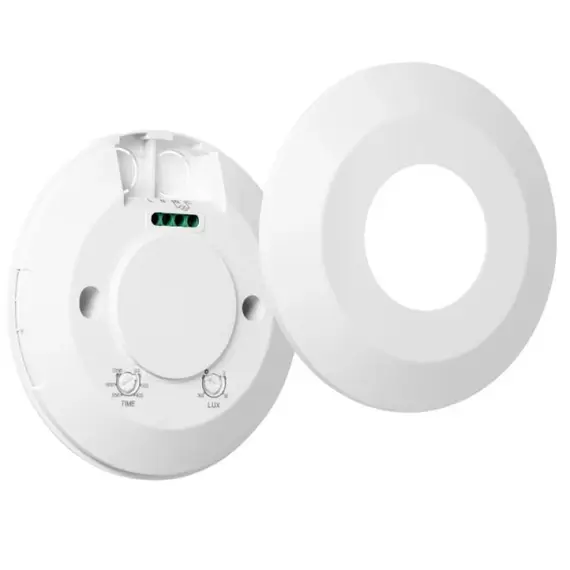 ORNO ORCR275/W Ultrahangos mozgás- és jelenlétérzékelő, 360 fokos. IP20, 2000 W, ultra lapos, 2,5 cm