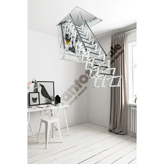 FANTOZZI Motoros padlásfeljáró egyedi méretben, prémium kivitelben