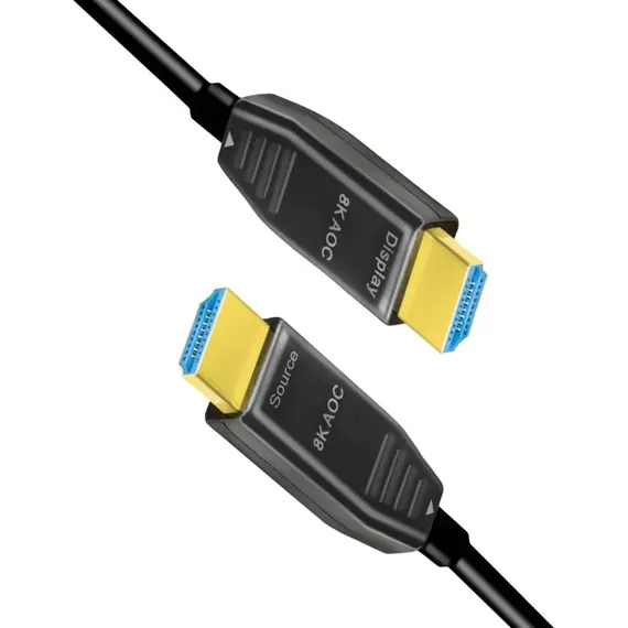 LogiLink AOC HDMI 2.1 -> HDMI 2.1 M/M video kábel 20m fekete