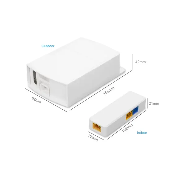 GENATA GNT-6FP31 – 3-portos Kültéri UPoE Bővítő (Extender) 0.6Gbps