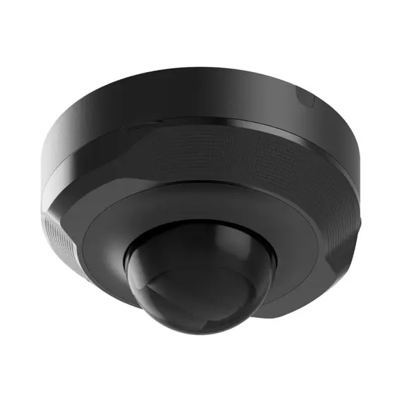 AJAX SYSTEMS Ajax IP mini dome kamera, 8 MP, 4 mm, 3840 x 2160 PX, WDR, @ 20 fps (4K UHD) (8EU) ASP, fekete